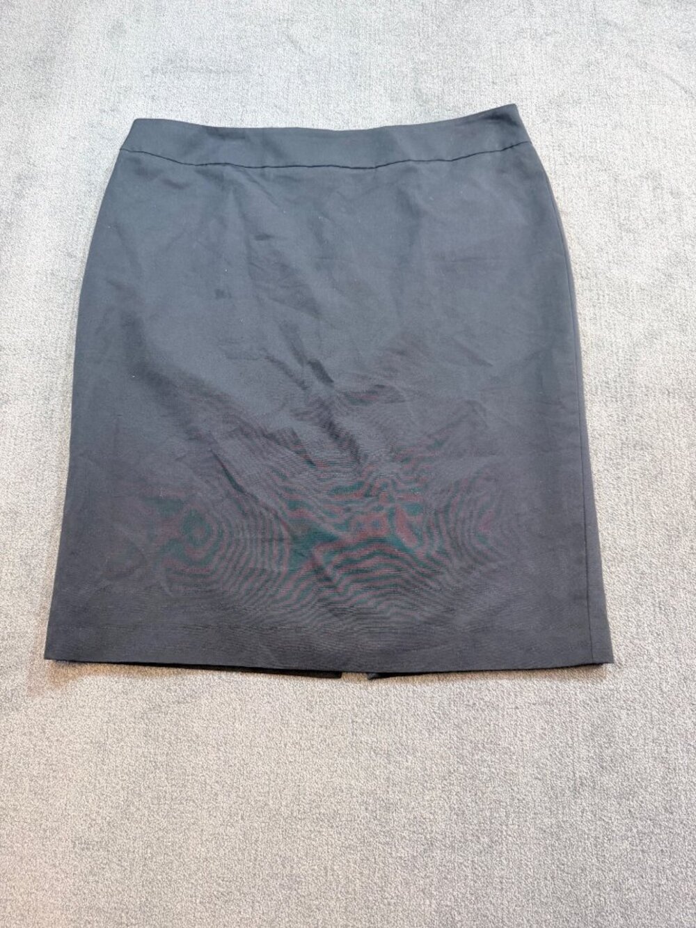 Armani Collezioni Cotton Silk Pencil Skirt Sz 12 Italian Luxe Quiet Luxury